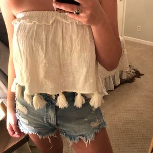 Tassel Crop top
